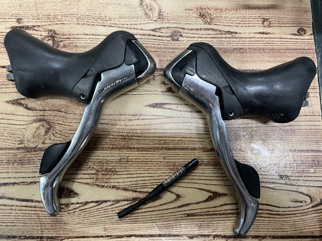 coppia comandi shimano dura ace 10v st 7800 usati Spacco Store